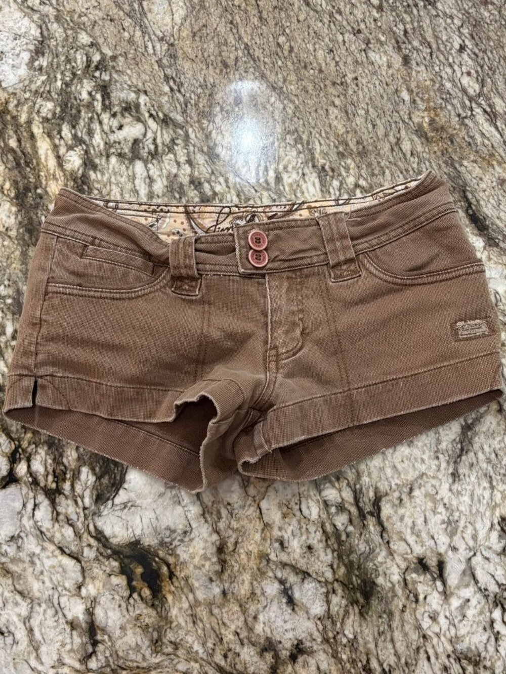 Y2K Low Rise Limelight Mini Shorts